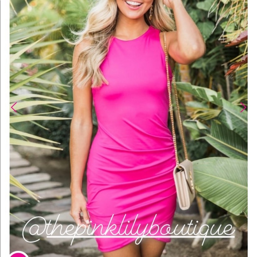 Pink Lily Dress